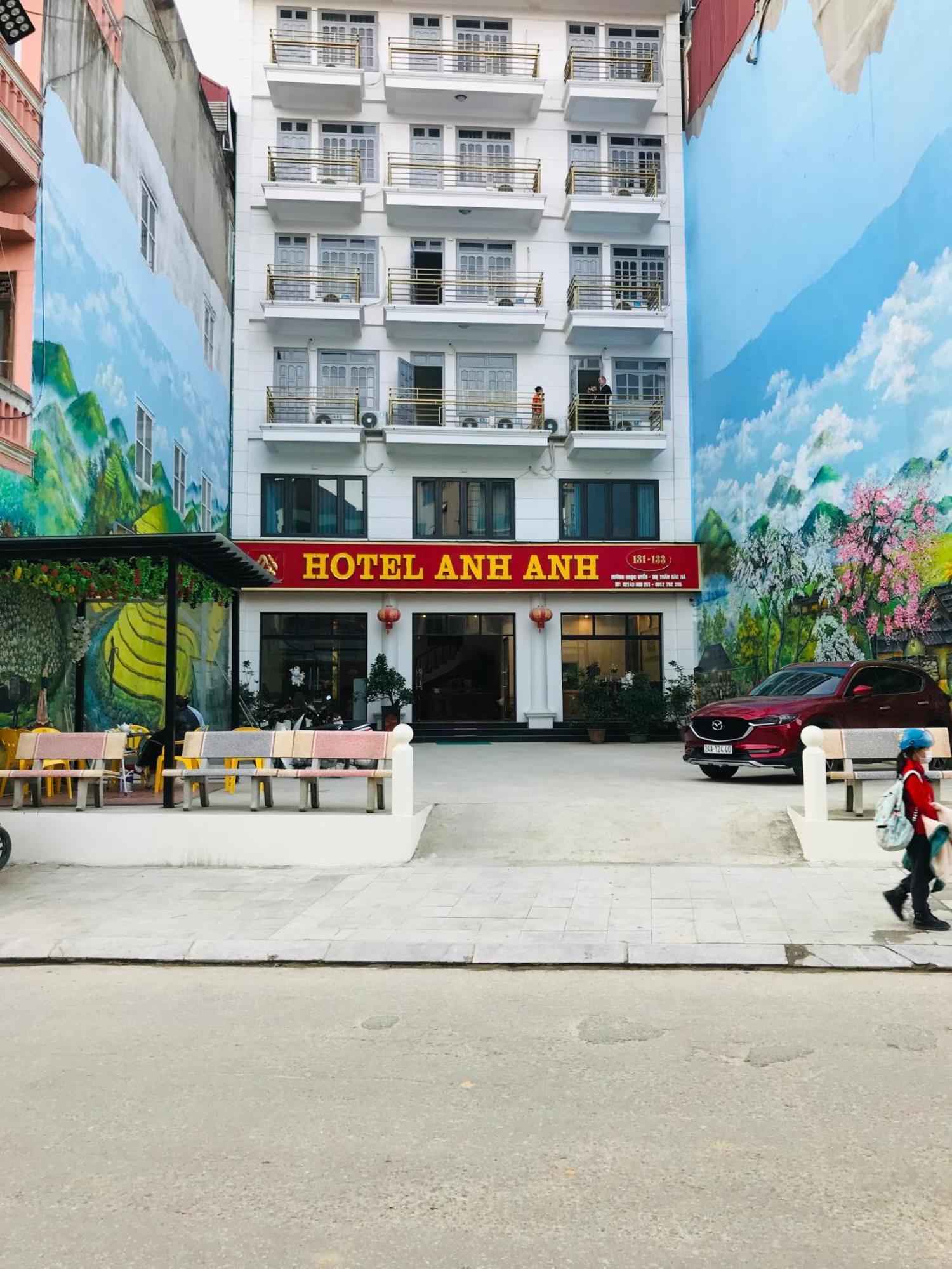 Anh Anh Hotel Bac Ha  Exterior foto